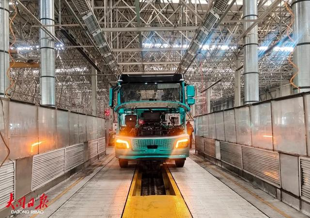 陕汽大同公司：让“孔雀蓝”驶向大江南北